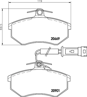 T5009 HELLA-PAGID