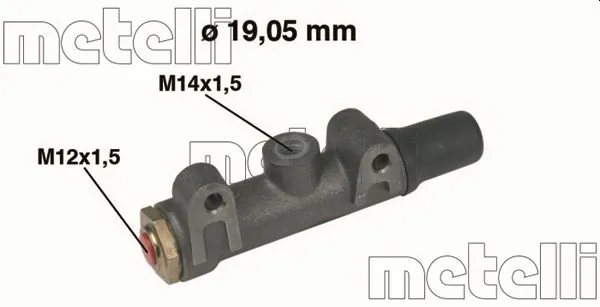 Cilindro principal de freno Seat 600  ()