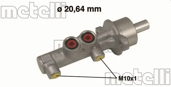 Cilindro principal de freno para Opel Kadett  (31-34, 41-44)
