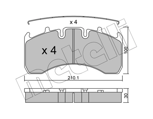 Pastillas traseras de freno Renault Trucks TRUCK PREMIUM  desde 127,45 €