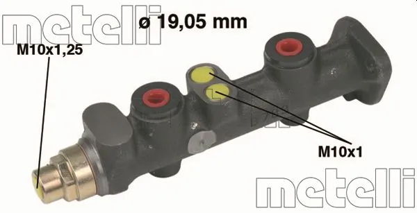 Precio del repuesto Cilindro principal de freno Delta I hatchback