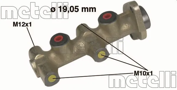  Cilindro maestro de frenos Ford Fiesta 