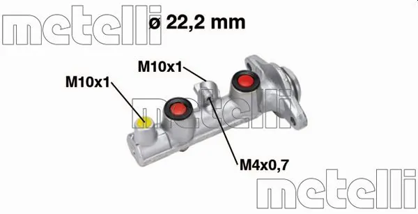 Cilindro principal de freno para Toyota RAV4 I (XA)
