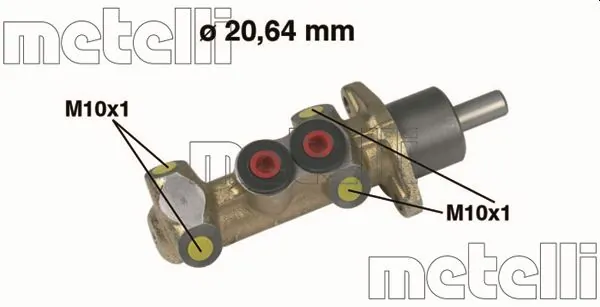 Cilindro principal de freno Fiat Punto  (176C)