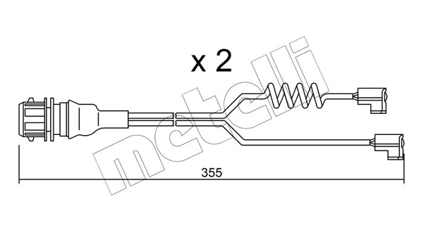 Comprar Sensor de desgaste de las pastillas de freno delanteras Renault Trucks TRUCK PREMIUM   a bajo precio