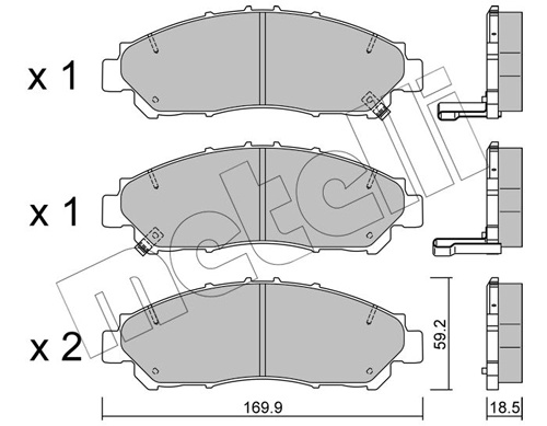 Comprar Pastillas delanteras de freno RAV4 III A3