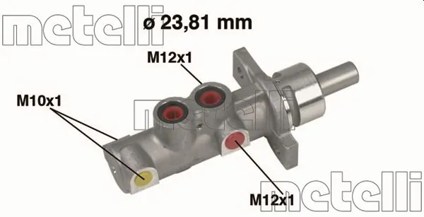 Cilindro principal de freno para Peugeot Partner I (5F)
