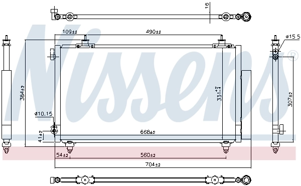 Condensador Nissens 94740