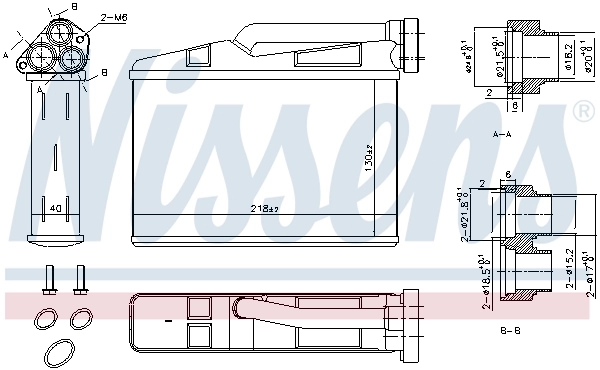 Calefactor Nissens 70530