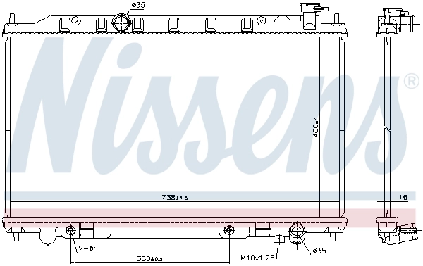 Comprar Radiador Nissan Altima L31 