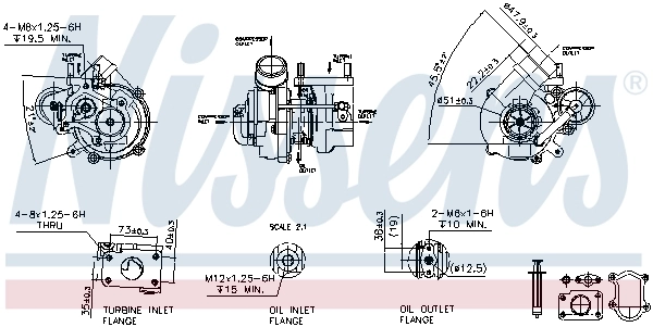 Turbo Nissens 93158