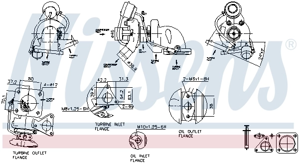 Turbo Nissens 93075