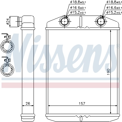 Calefactor Nissens 76514