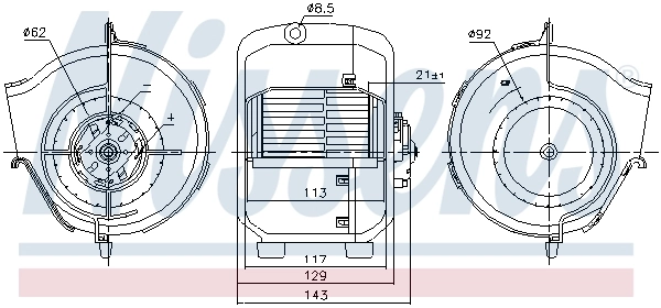 Comprar Ventilador habitáculo Volkswagen Transporter T3 24, 25, 251