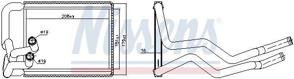 Calefactor Nissens 707070
