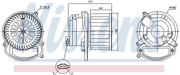  Ventilador habitáculo Renault Megane 4