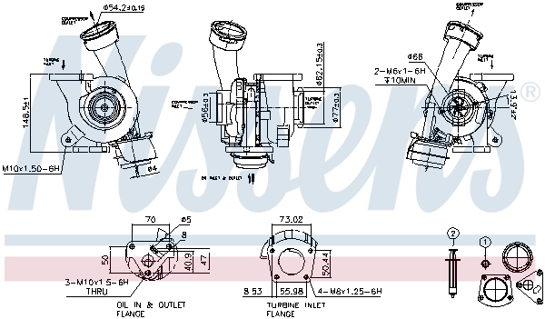 Turbo Nissens 93244