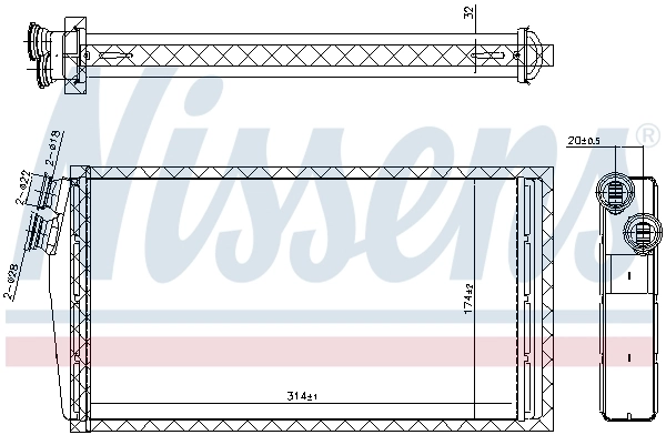Radiador interior Renault Trucks TRUCK PREMIUM  (2005-2026)