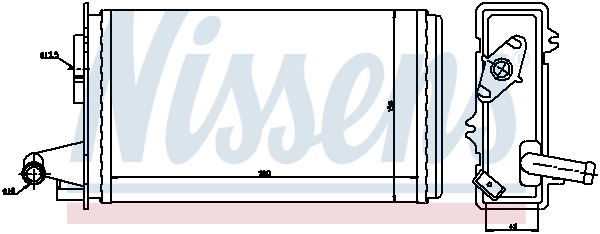 Radiador interior Fiat Tempra sedán (159) (1990 - 1996) precio, desde 67,26 USD