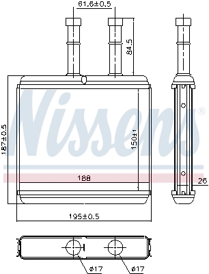 Calefactor Nissens 76504