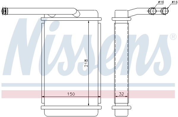 Calefactor Nissens 71757