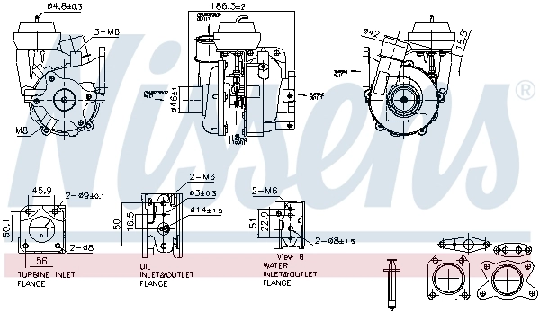 Turbo para motor Ford Ranger  (2006-2011)