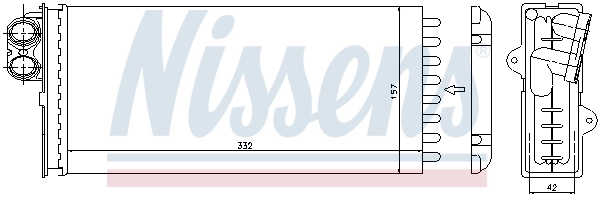 Calefactor Nissens 73375