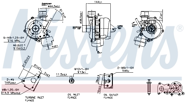Turbo Nissens 93092