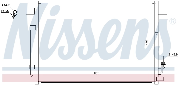 Condensador Nissens 940403