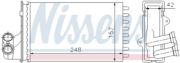 Calefactor Nissens 72984