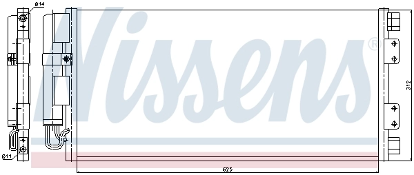 Condensador Nissens 94781