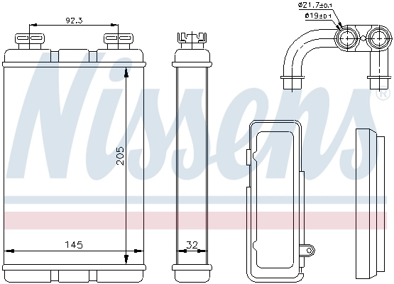Calefactor Nissens 70520