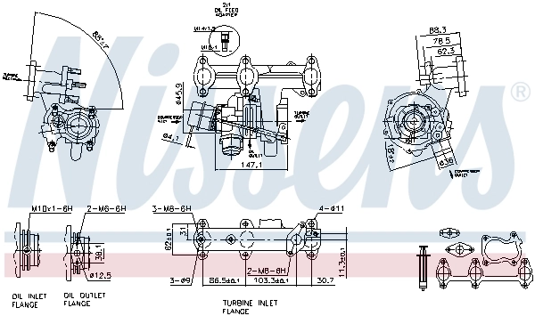 Turbo Nissens 93095