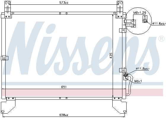 Condensador Nissens 94642