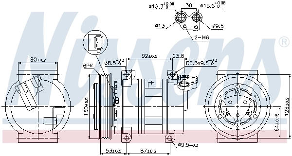 Compresor de aire acondicionado Alfa Romeo 147 937