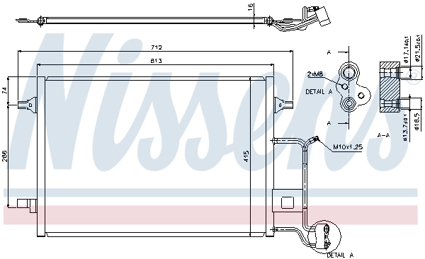 Aire acondicionado capacitor Nissens 94601 precio, desde 40,66 EUR