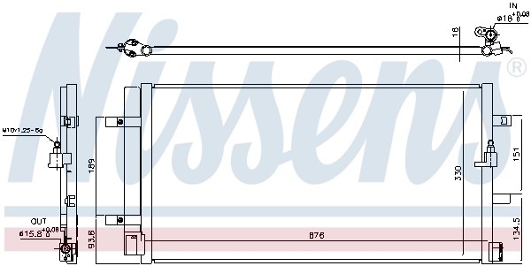 Condensador Nissens 940453