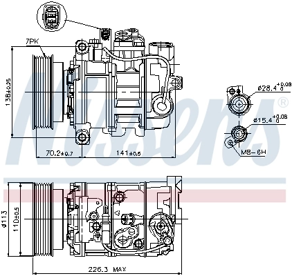Comprar 815667 VALEO Compresor de aire acondicionado coche
