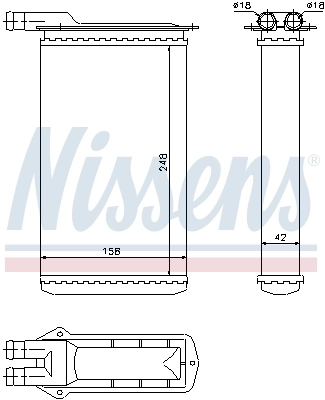 Calefactor Nissens 71942