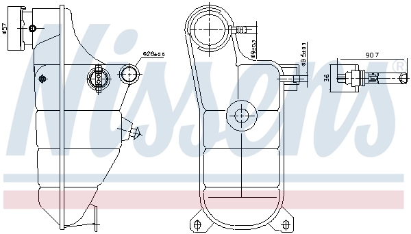 Comprar Vaso de expansión Mercedes E  T124