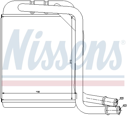 Calefactor Nissens 73976