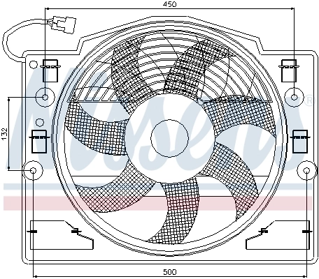 Ventilador de refrigeración Nissens 85420