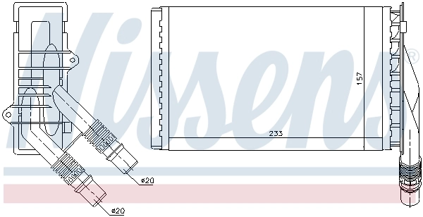 Calefactor Nissens 72985