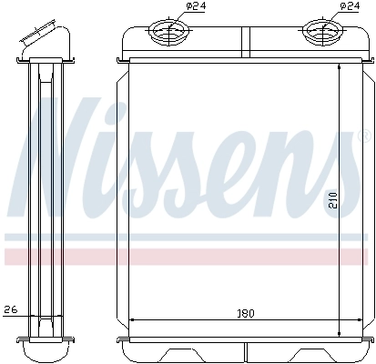 Calefactor Nissens 73341