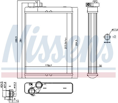 Calefactor Nissens 70231