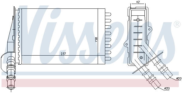 Calefactor Nissens 73374