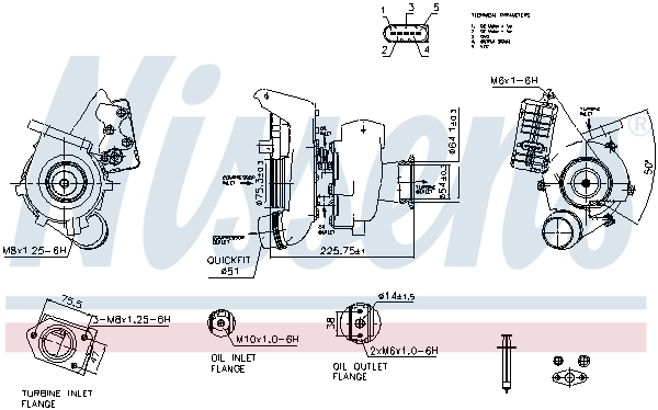 Turbo Nissens 93328