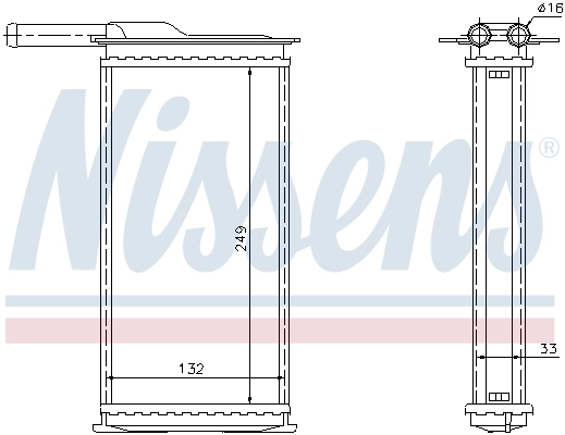 Calefactor Nissens 71761