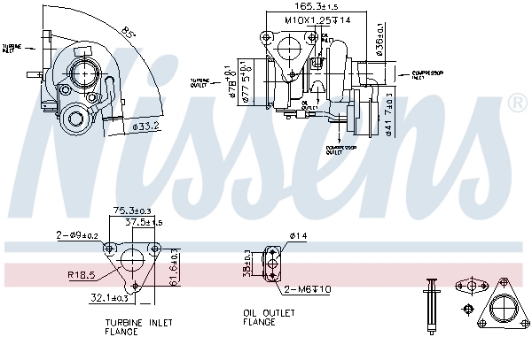 Turbo Nissens 93262