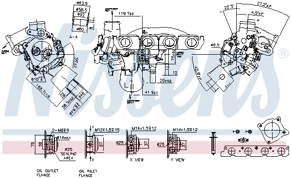 Comprar 53037100526 Borg-Warner Turbo de coche